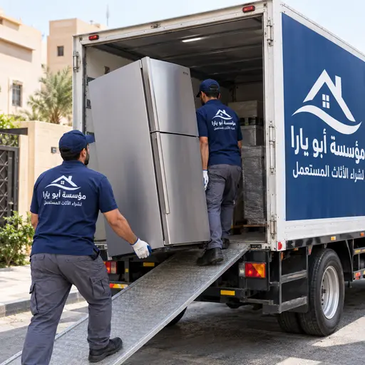 تحميل ثلاجات مستعملة بجدة الى الشاحانات